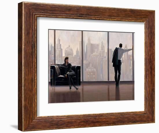 New York State of Mind-Brent Lynch-Framed Art Print