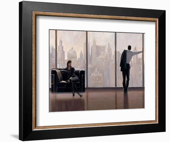 New York State of Mind-Brent Lynch-Framed Art Print