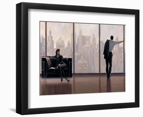 New York State of Mind-Brent Lynch-Framed Art Print