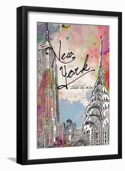 New York State of Mind-Jodi Pedri-Framed Art Print
