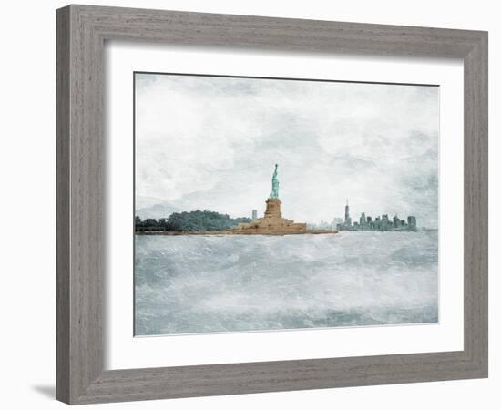 New York State Of Mind-OnRei-Framed Art Print