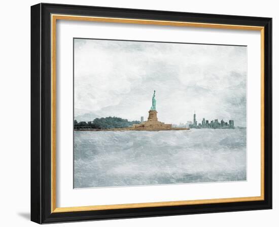 New York State Of Mind-OnRei-Framed Art Print