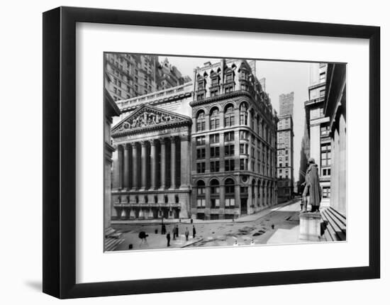 New York Stock Exchange, c.1921-null-Framed Art Print