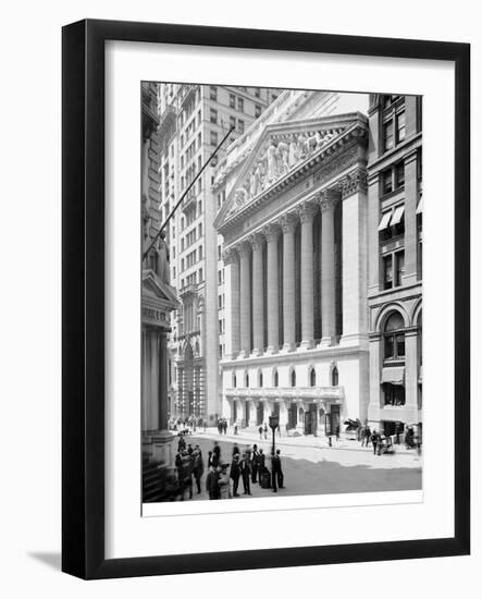 New York Stock Exchange, N.Y.-null-Framed Photo