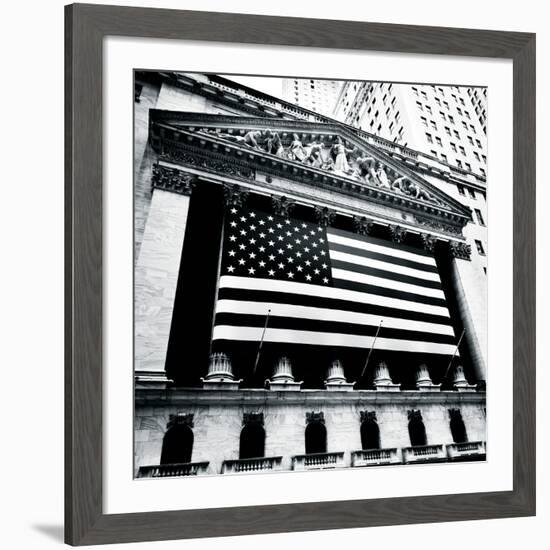 New York Stock Exchange-Josef Hoflehner-Framed Giclee Print