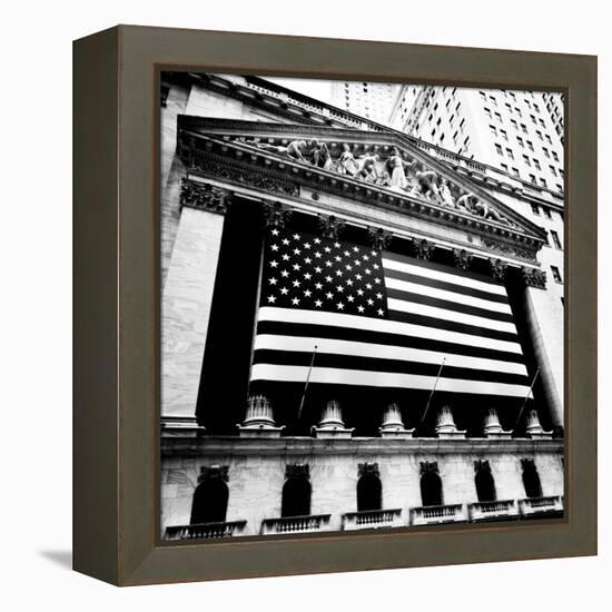 New York Stock Exchange-Josef Hoflehner-Framed Premier Image Canvas