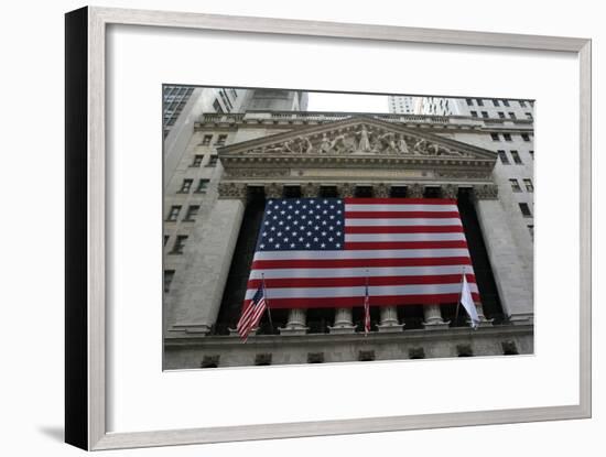 New York Stock Exchange-Robert Goldwitz-Framed Photographic Print