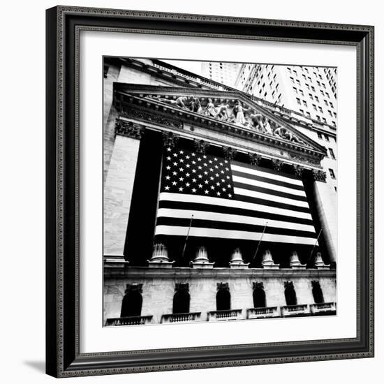 New York Stock Exchange-Josef Hoflehner-Framed Photographic Print