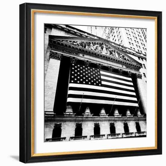 New York Stock Exchange-Josef Hoflehner-Framed Photographic Print