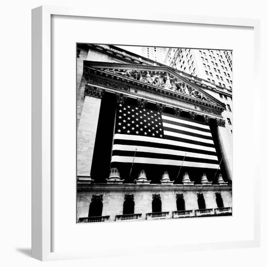 New York Stock Exchange-Josef Hoflehner-Framed Photographic Print