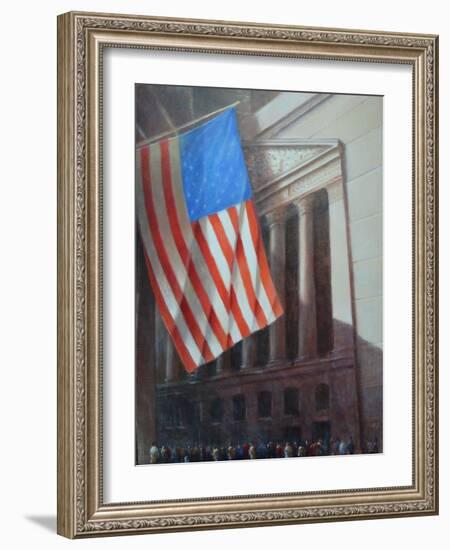 New York Stock Exchange-Lincoln Seligman-Framed Giclee Print