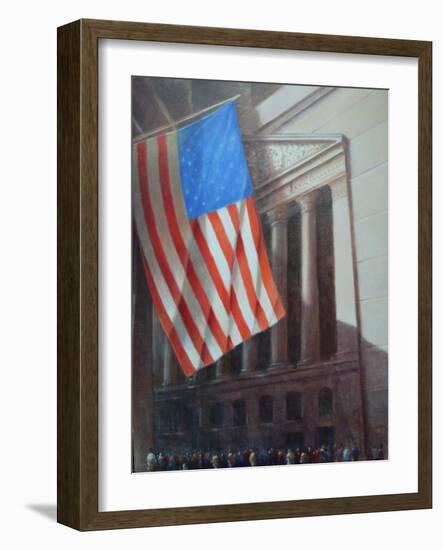 New York Stock Exchange-Lincoln Seligman-Framed Giclee Print