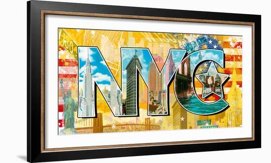 New York Story-Tom Frazier-Framed Giclee Print