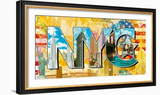 New York Story-Tom Frazier-Framed Giclee Print