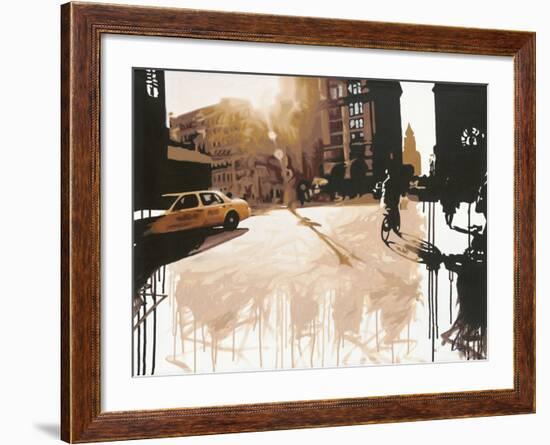 New York Street I-Kris Hardy-Framed Giclee Print