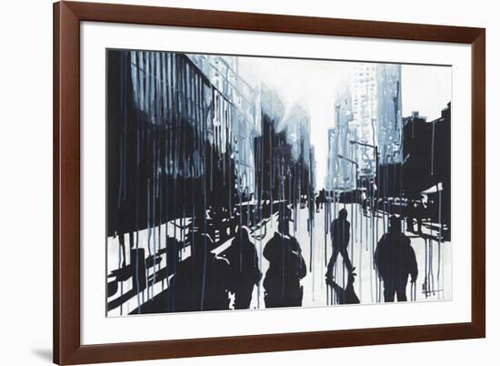 New York Street III-Kris Hardy-Framed Giclee Print