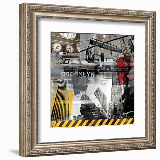 New York Streets II-Sven Pfrommer-Framed Giclee Print