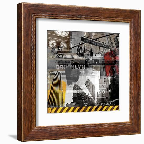 New York Streets II-Sven Pfrommer-Framed Art Print