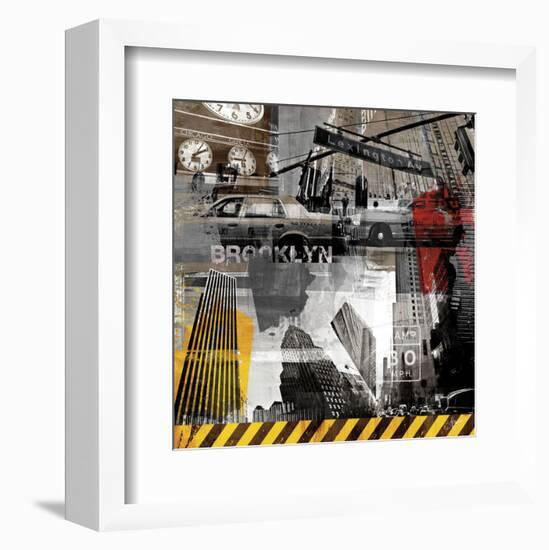 New York Streets II-Sven Pfrommer-Framed Art Print