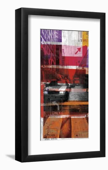 New York Streets VI-Sven Pfrommer-Framed Art Print