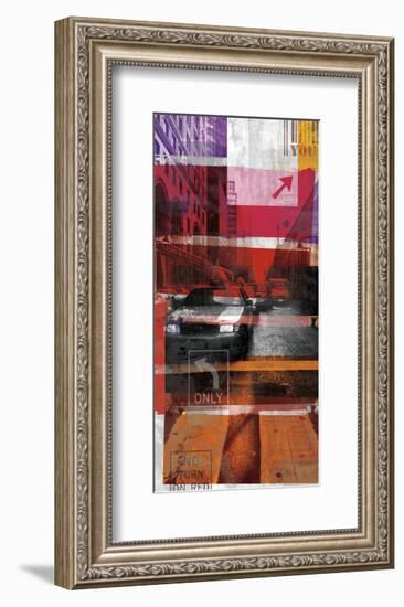 New York Streets VI-Sven Pfrommer-Framed Art Print