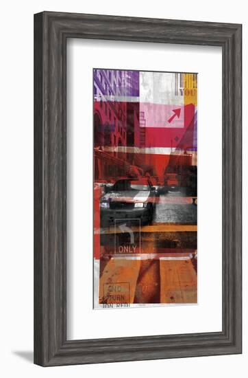 New York Streets VI-Sven Pfrommer-Framed Art Print