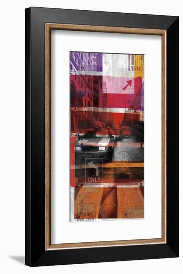 New York Streets VI-Sven Pfrommer-Framed Art Print