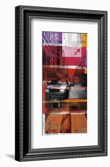 New York Streets VI-Sven Pfrommer-Framed Art Print