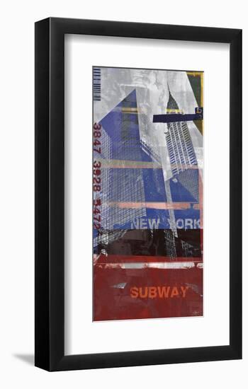 New York Streets VII-Sven Pfrommer-Framed Art Print