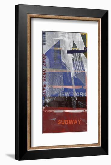 New York Streets VII-Sven Pfrommer-Framed Art Print