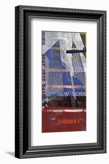 New York Streets VII-Sven Pfrommer-Framed Art Print