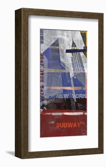 New York Streets VII-Sven Pfrommer-Framed Art Print