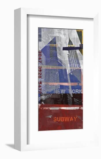 New York Streets VII-Sven Pfrommer-Framed Art Print
