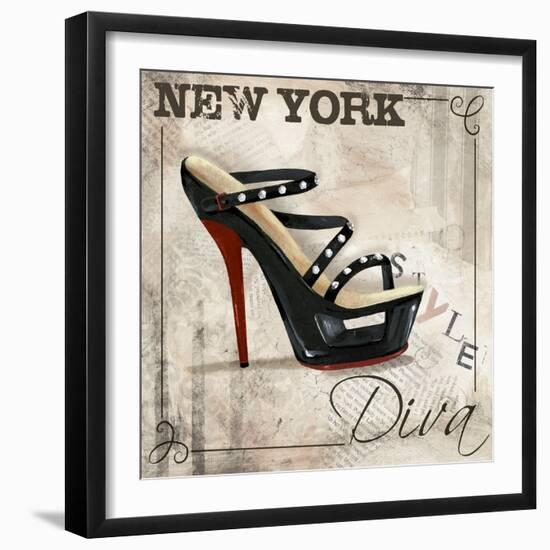 New York Style-Fiona Stokes-Gilbert-Framed Giclee Print