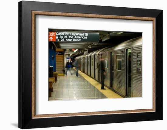 New York Subway-Tashka-Framed Photographic Print