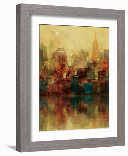 New York Sunshine-Ken Roko-Framed Art Print