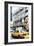 New York Taxi Times-Philippe Hugonnard-Framed Giclee Print