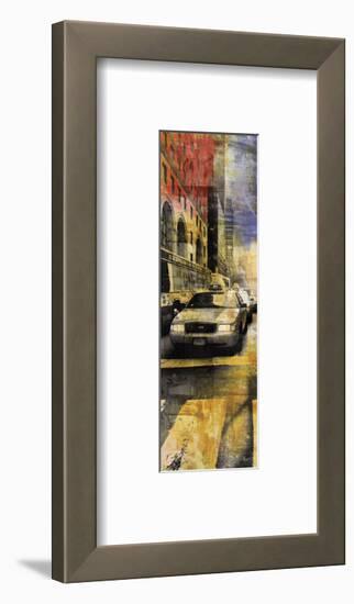 New York Taxi VIII-Sven Pfrommer-Framed Art Print