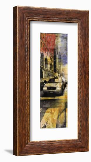 New York Taxi VIII-Sven Pfrommer-Framed Art Print