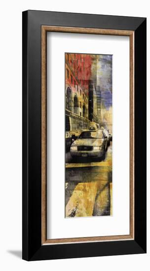 New York Taxi VIII-Sven Pfrommer-Framed Art Print