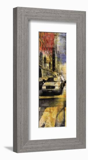 New York Taxi VIII-Sven Pfrommer-Framed Art Print