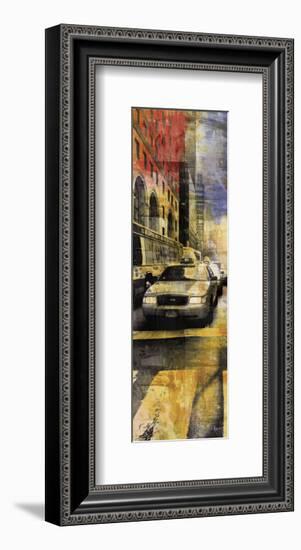 New York Taxi VIII-Sven Pfrommer-Framed Art Print