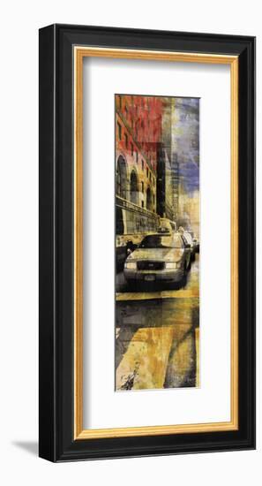 New York Taxi VIII-Sven Pfrommer-Framed Art Print