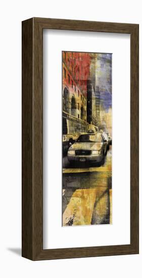 New York Taxi VIII-Sven Pfrommer-Framed Art Print