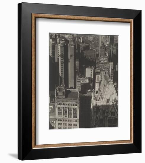 New York, Temple Court, distant view, Negative date: 1920-Charles Sheeler-Framed Art Print