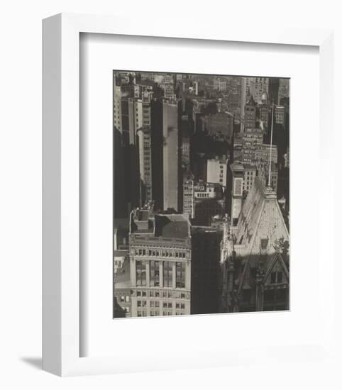 New York, Temple Court, distant view, Negative date: 1920-Charles Sheeler-Framed Art Print