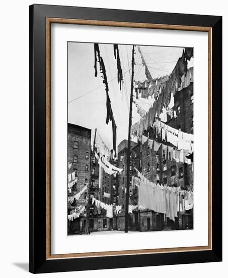 New York: Tenement, 1936-null-Framed Photographic Print