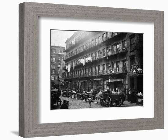 New York: Tenements, 1912-Lewis Wickes Hine-Framed Photographic Print