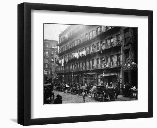 New York: Tenements, 1912-Lewis Wickes Hine-Framed Photographic Print