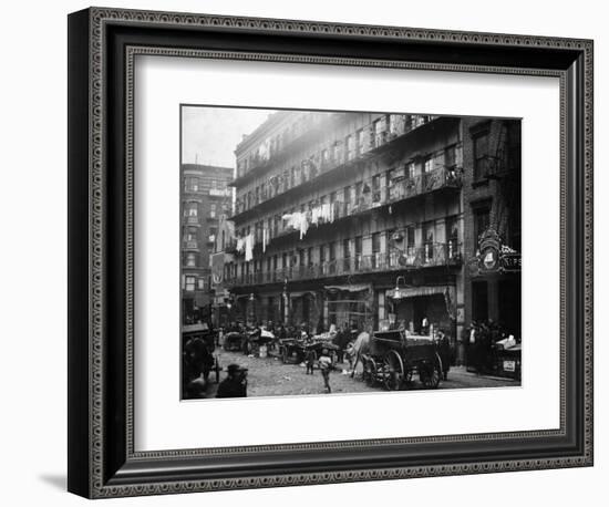 New York: Tenements, 1912-Lewis Wickes Hine-Framed Photographic Print